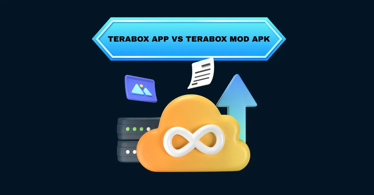 TeraBox App vs TeraBox Mod APK